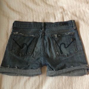 Citizens of Humanity cut shorts